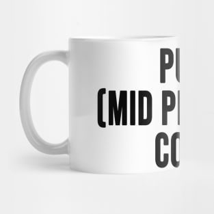 Pump Mid Physique Cover Mug